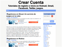 Tablet Screenshot of crearcuenta.com.ar